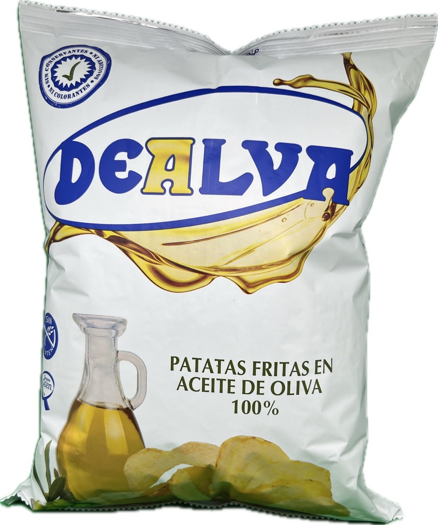 PATATAS DEALVA ACEITE OLIVA CAJA (12 bolsas 140g)